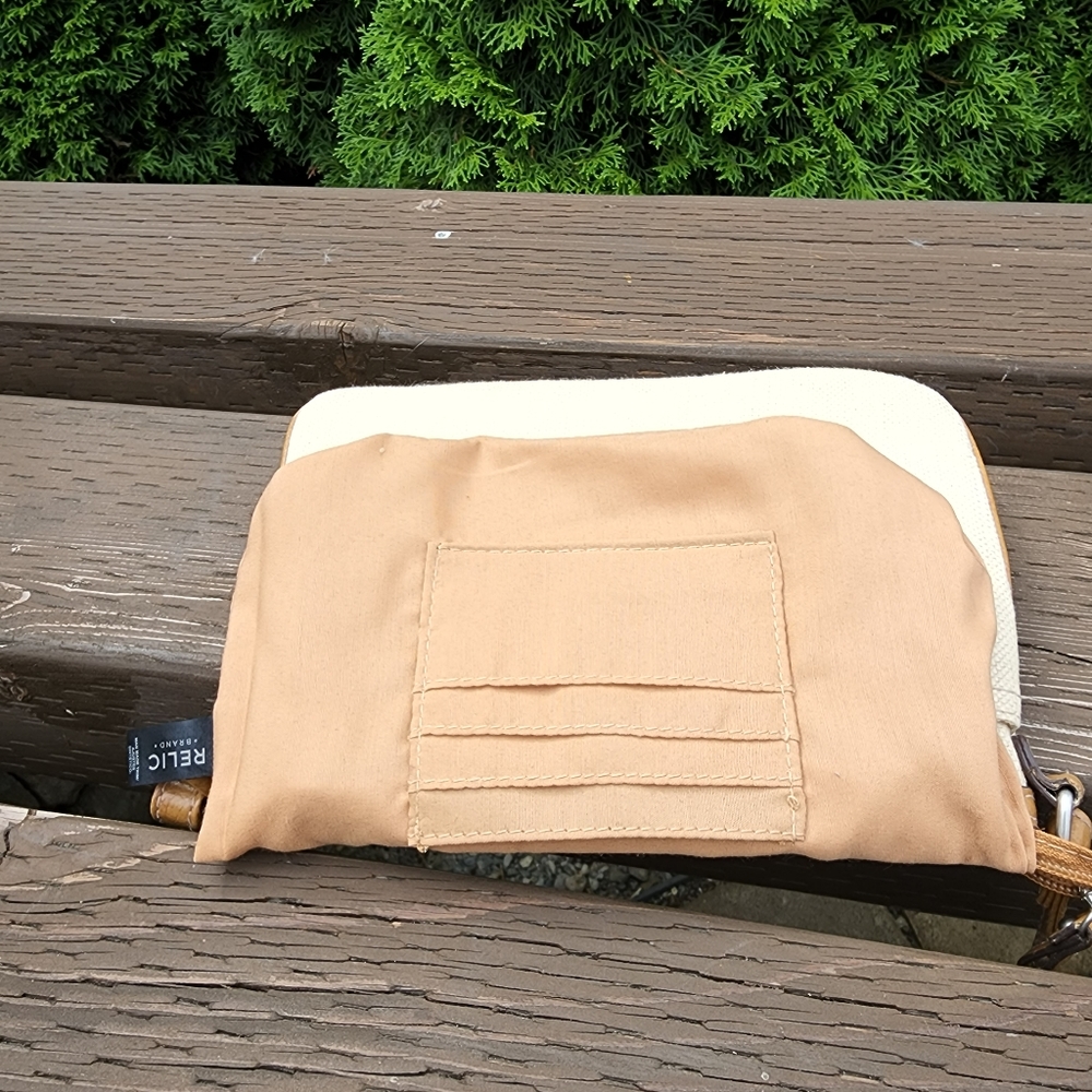 Relic Patchwork Canvas Fabric Small Crossbody Pur… - image 7